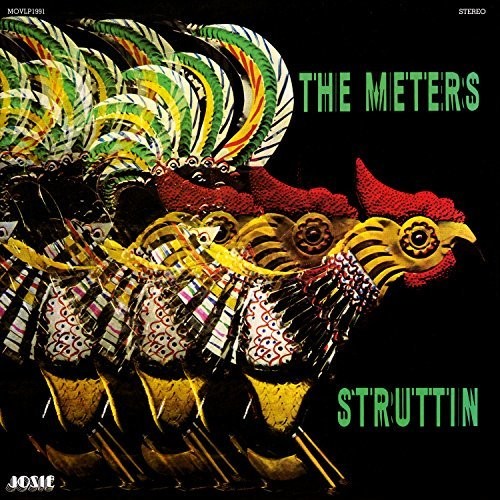 the album cover for The Meters - Struttin