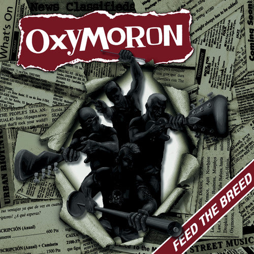 the album cover for Oxymoron - Feed The Breed
