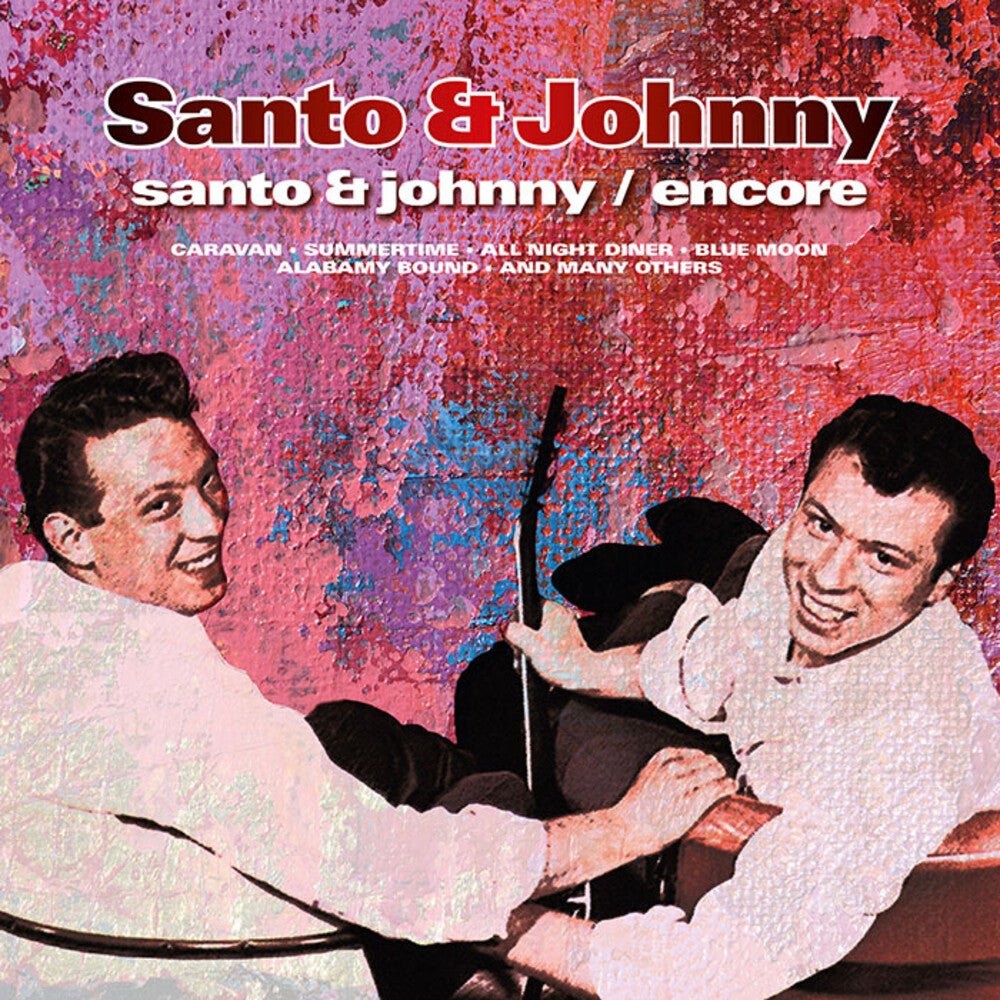 the album cover for Santo & Johnny - Santo & Johnny / Encore