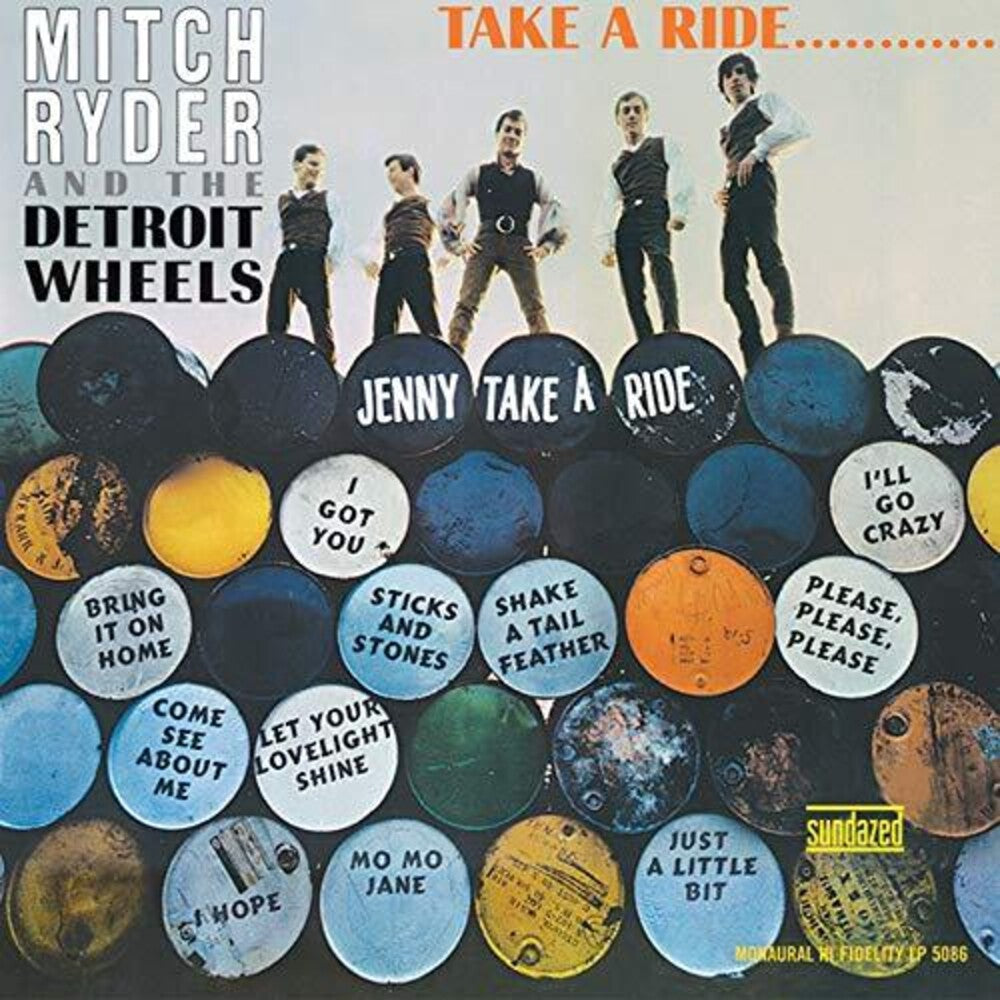 the album cover for Mitch Ryder & Detroit Wheels - Take A Ride