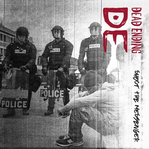 the album cover for Dead Ending - Shoot The Messenger
