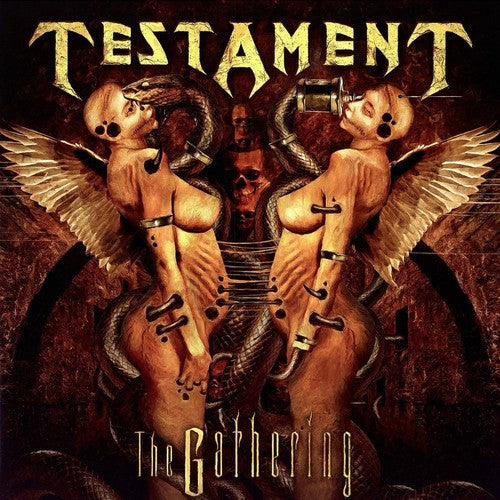 the album cover for Testament - The Gathering