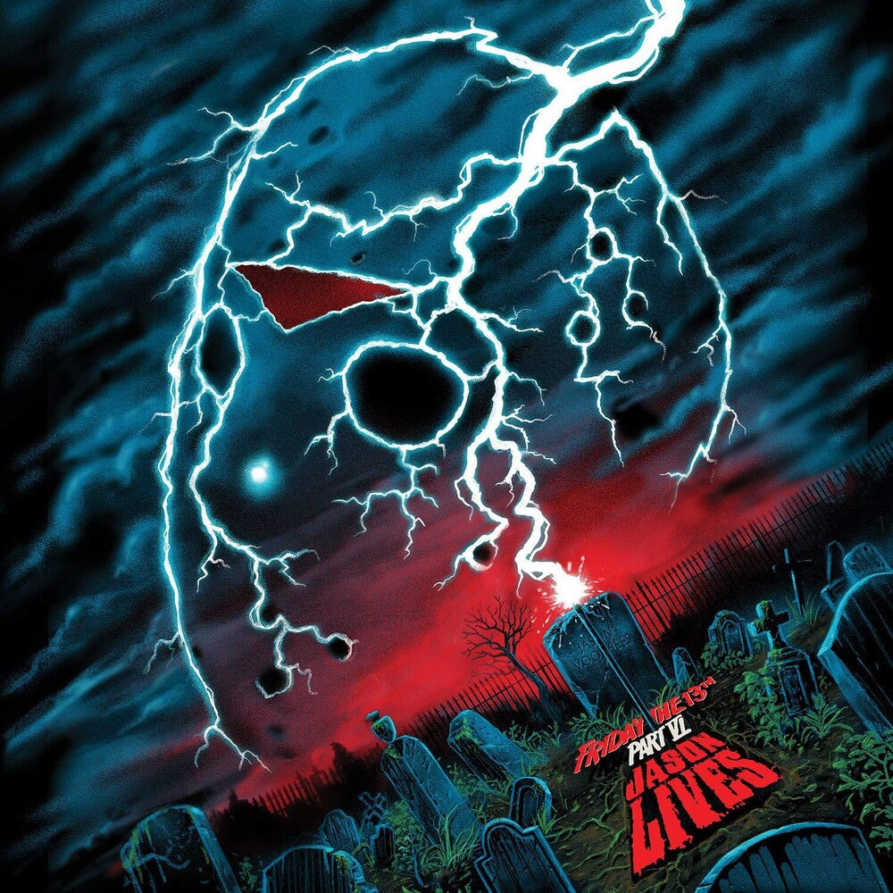 the album cover for Manfredini, Harry - Friday The 13th Part Vi: Jason Lives / O.S.T.