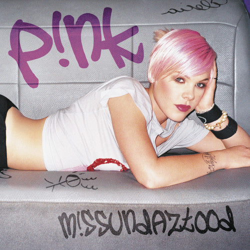 the album cover for P!NK - M!ssundaztood