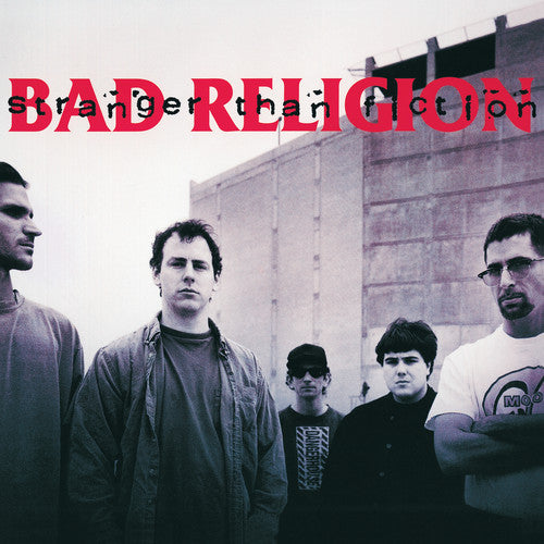 the album cover for Bad Religion - Stranger Than Fiction (remastered)