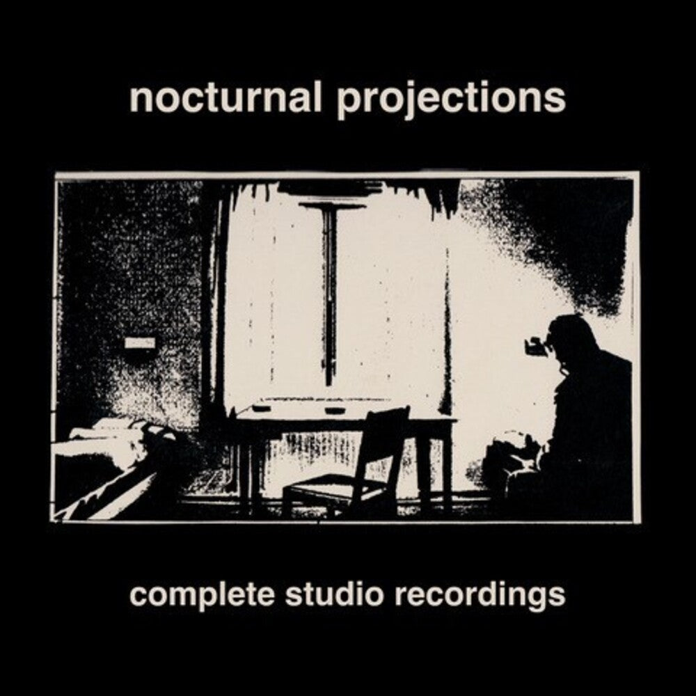 the album cover for Nocturnal Projections - Complete Studio Recordings (Clear Red Vinyl)