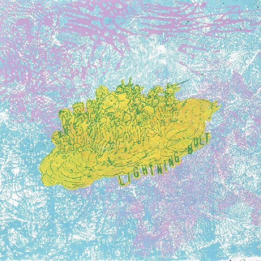 the album cover for Lightning Bolt - Ride The Skies