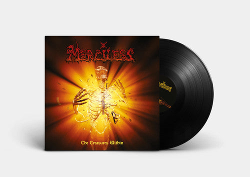 the album cover for Merciless - Treasures Within