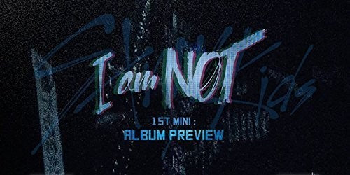 the album cover for Stray Kids - I Am Not