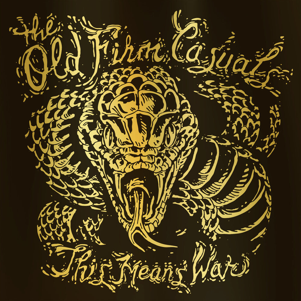 the album cover for Old Firm Casuals - This Means War