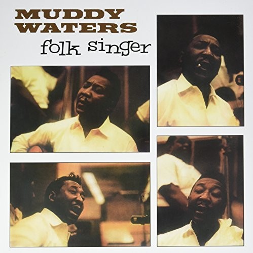 the album cover for Muddy Waters - Folk Singer