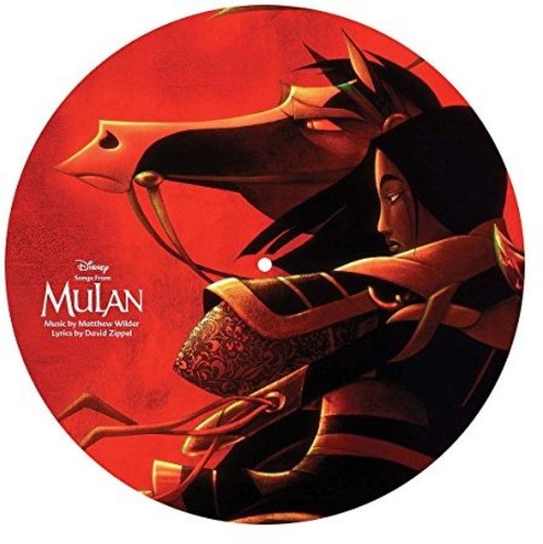 the album cover for Various Artists - Mulan (Songs From the Motion Picture)