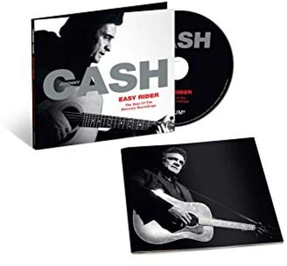 the album cover for Johnny Cash - Easy Rider: The Best Of The Mercury Recordings