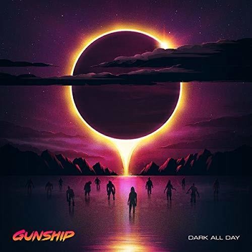 the album cover for Gunship - Dark All Day