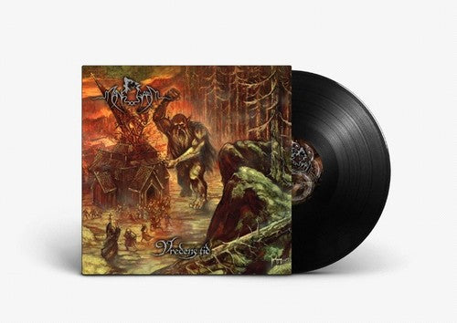 the album cover for Manegarm - Vredens Tid