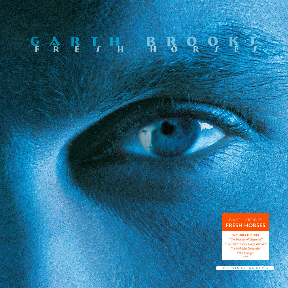 the album cover for Garth Brooks - Fresh Horses
