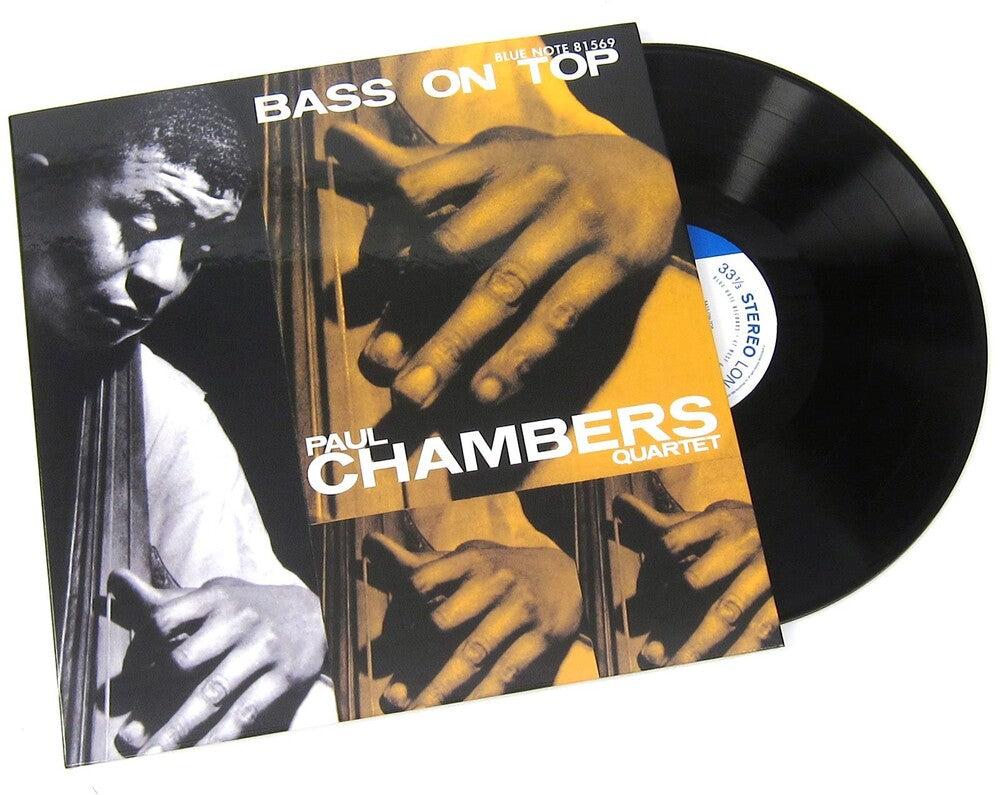 the album cover for Paul Chambers - Bass On Top