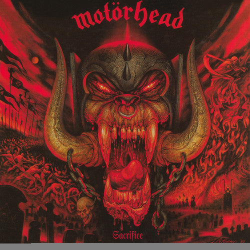the album cover for Motörhead - Sacrifice