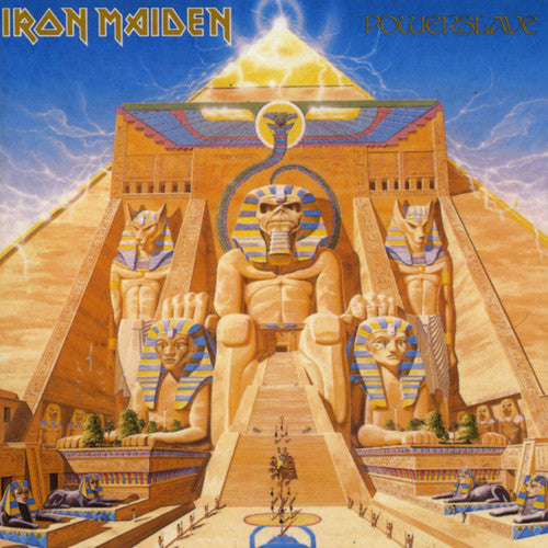 the album cover for Iron Maiden - Powerslave