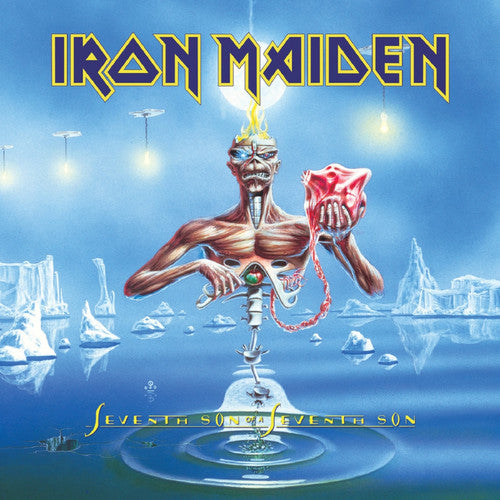 the album cover for Iron Maiden - Seventh Son Of A Seventh Son