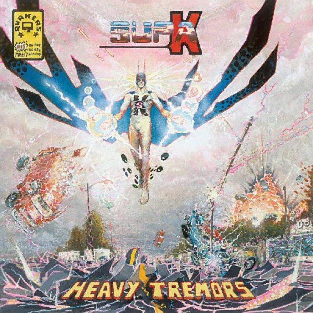 the album cover for Quakers - Supa K: Heavy Tremors