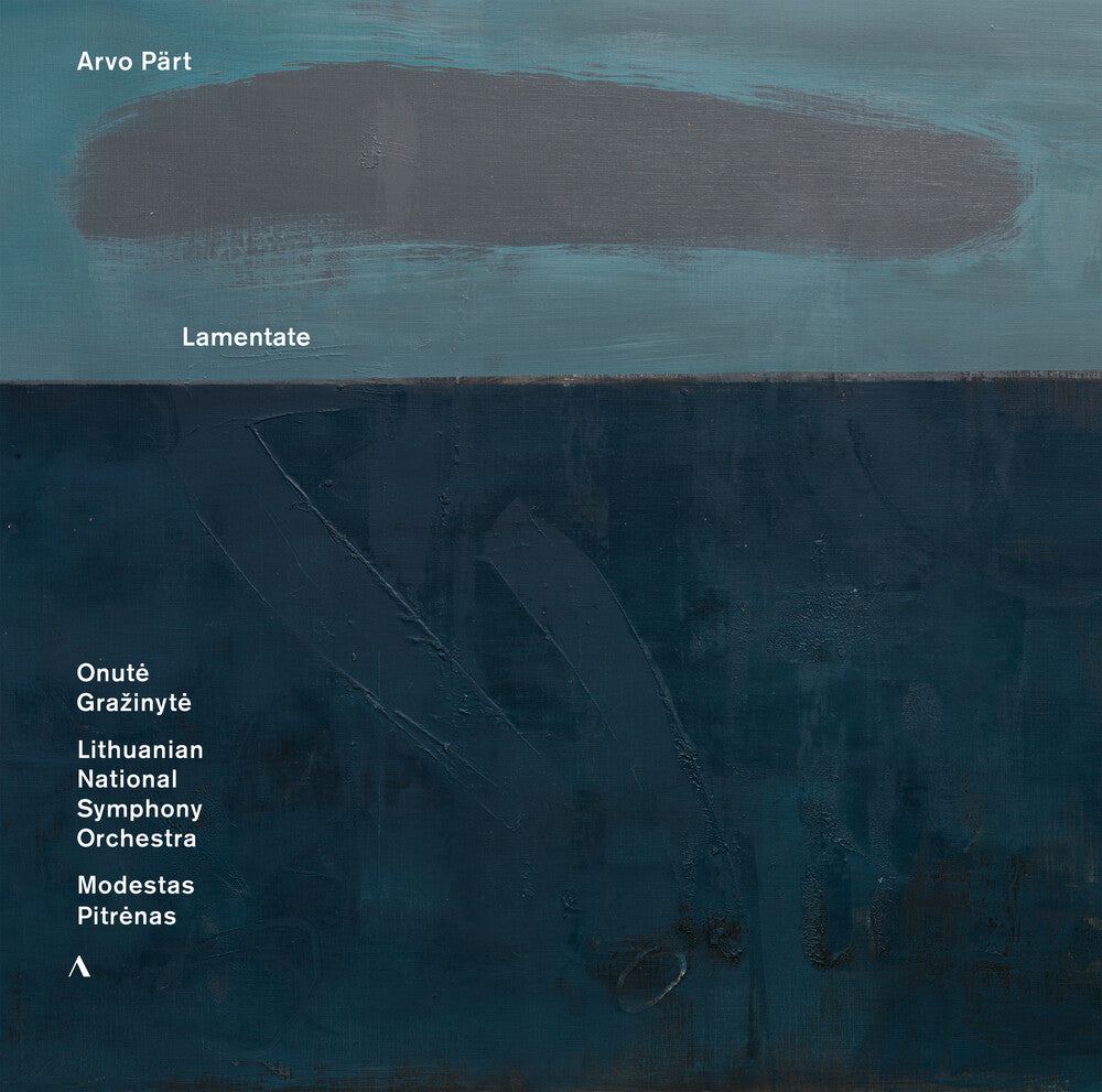 the album cover for Part / Grazinyte - Lamentate