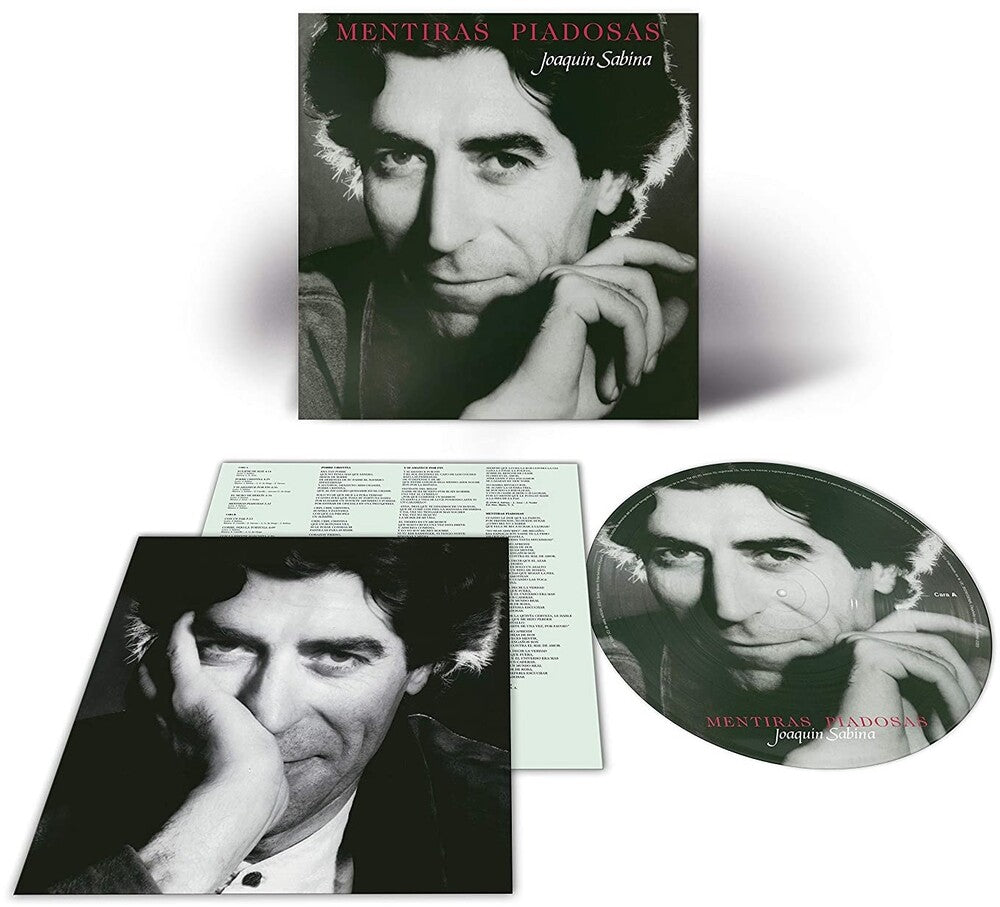 the album cover for Joaquin Sabina - Mentiras Piadosas (Pict) (Spa)