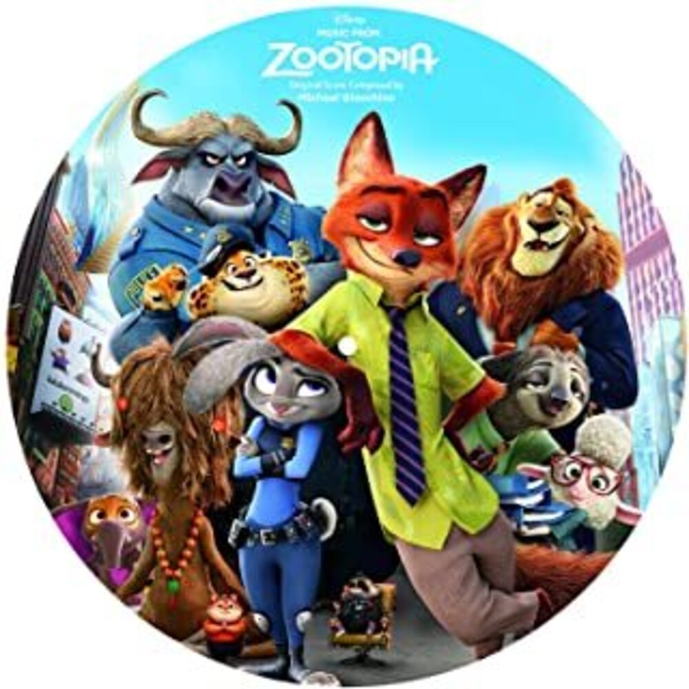the album cover for Michael Giacchino - Music From Zootopia / O.S.T. (Can)