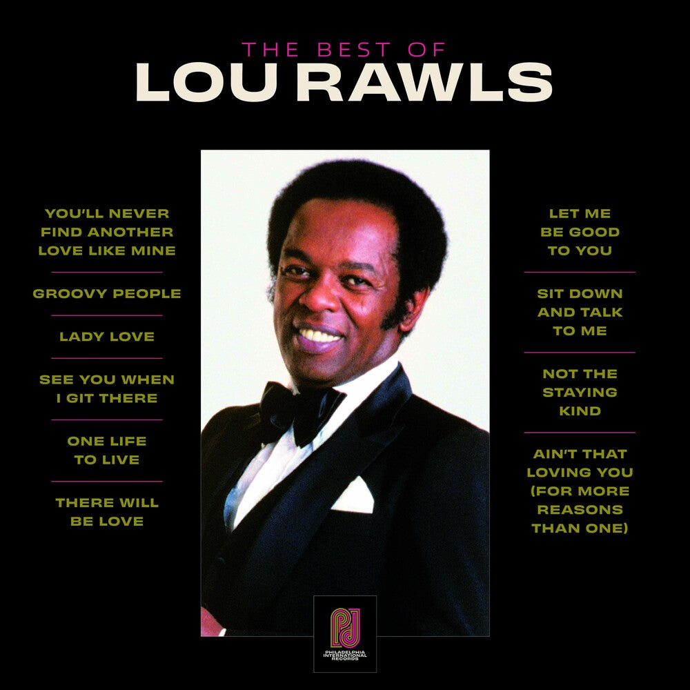 the album cover for Lou Rawls - The Best Of Lou Rawls