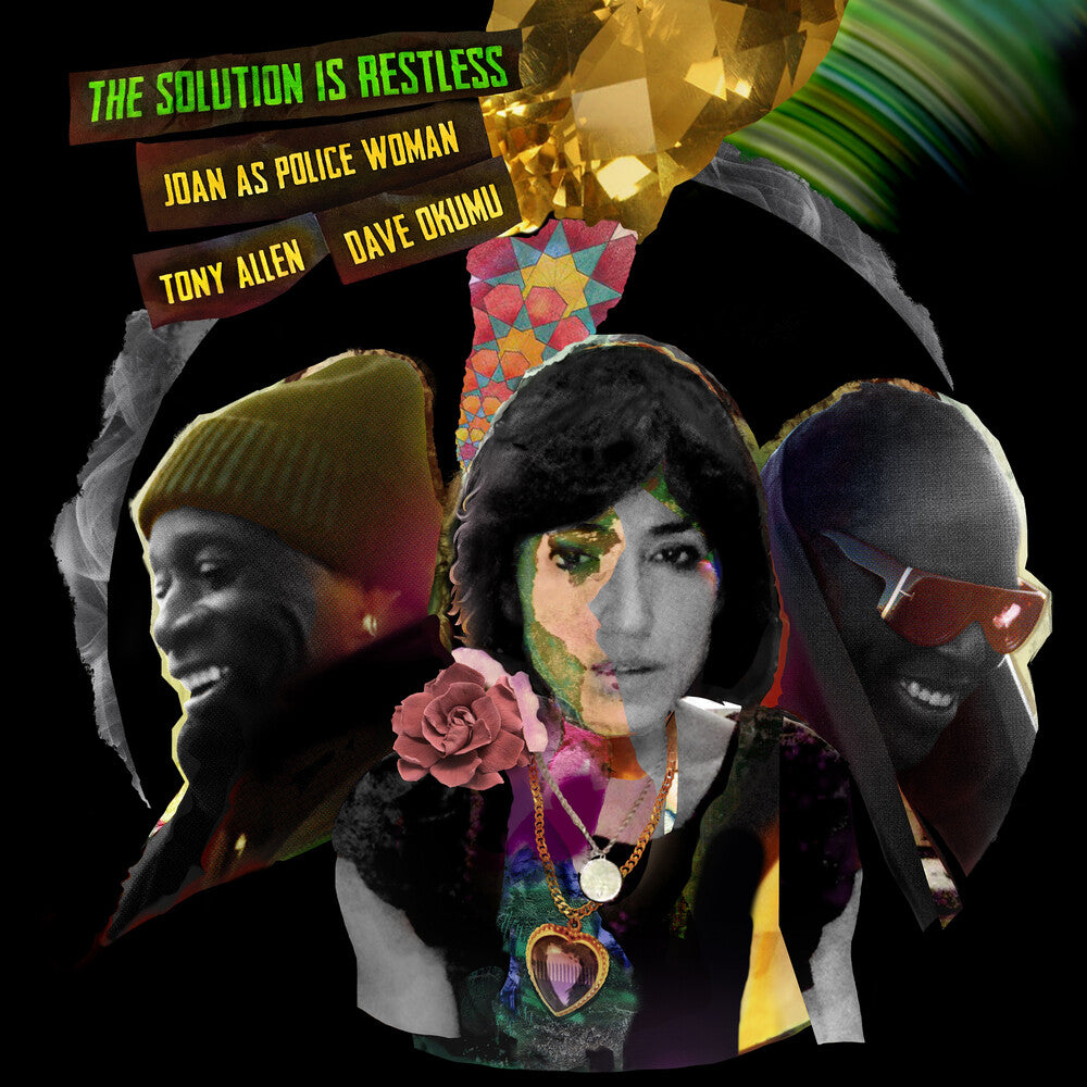 the album cover for Joan As Police Woman / Tony Allen / Okumu,Dave - Solution Is Restless