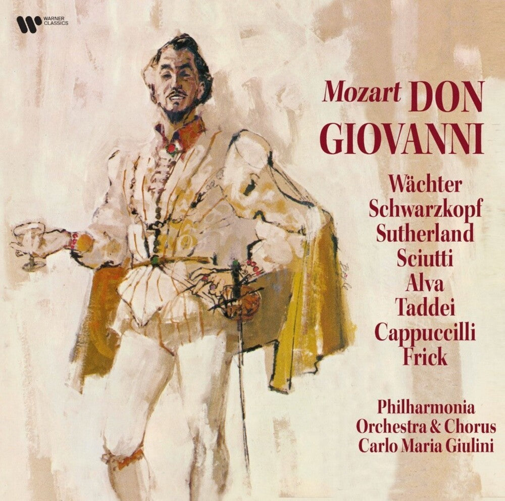 the album cover for Carlo Giulini Maria - Mozart: Don Giovanni