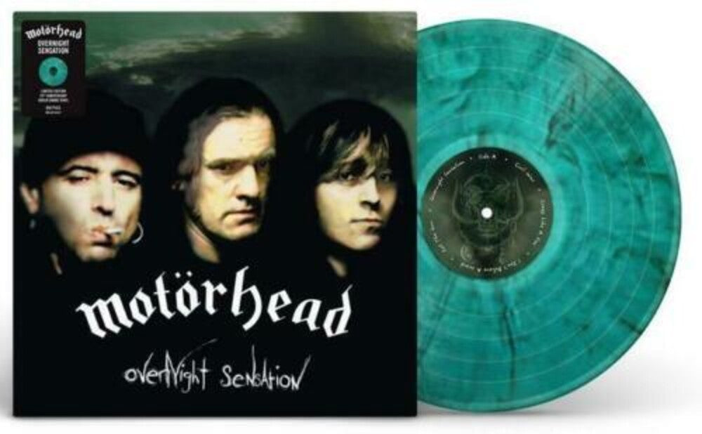 the album cover for Motörhead - Overnight Sensation (Uk)