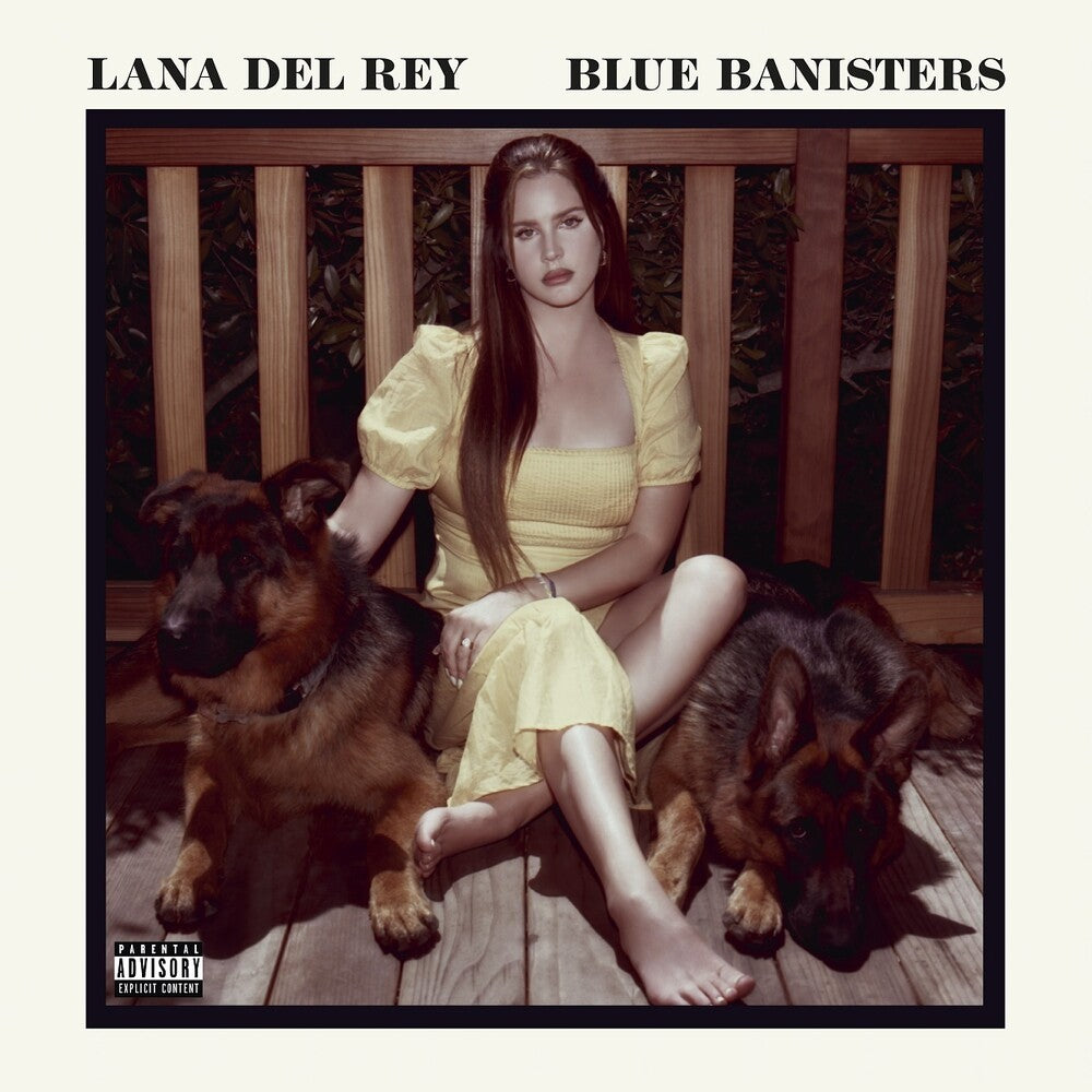 the album cover for Lana Del Rey - Blue Banisters