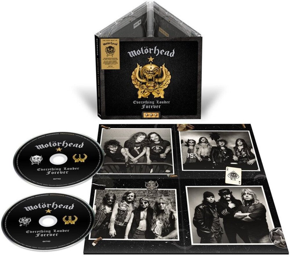 the album cover for Motörhead - Everything Louder Forever - The Very Best Of