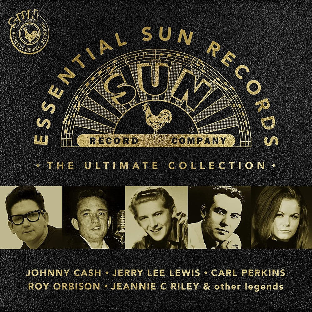 the album cover for Various Artists - Essential Sun Records: The Ultimate Collection