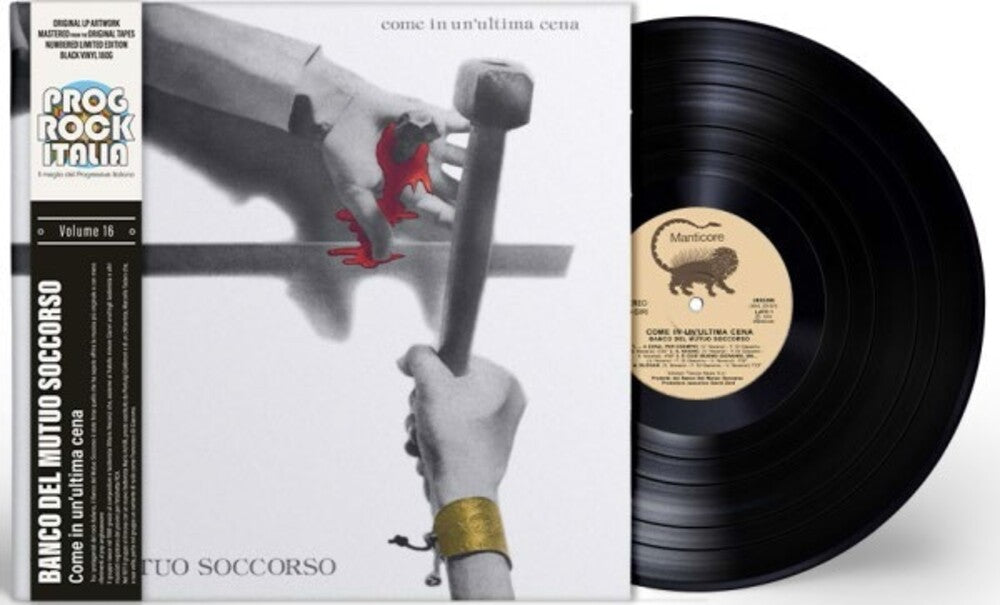 the album cover for Banco Del Mutuo Soccorso - Come In Un'ultima Cena (Ita)