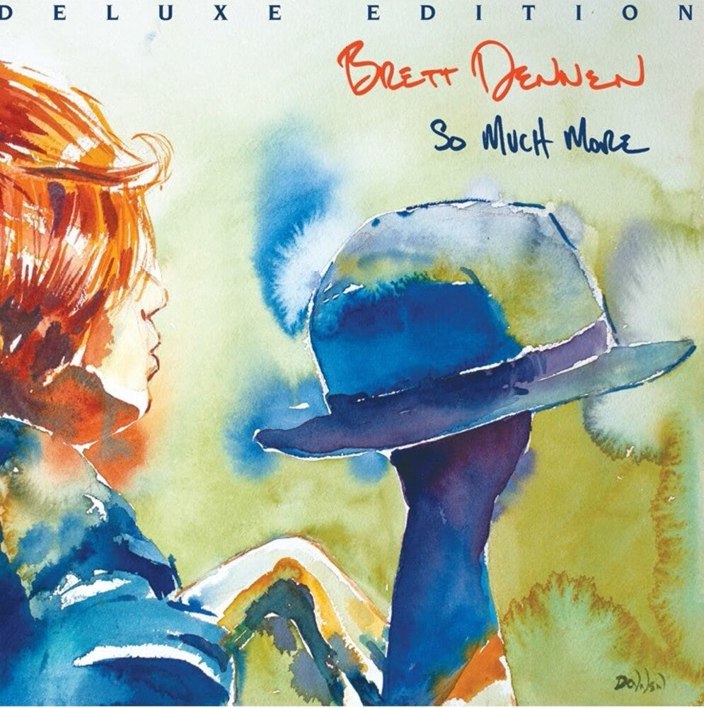 the album cover for Brett Dennen - So Much More (Deluxe Edition) (Blue & Purple)