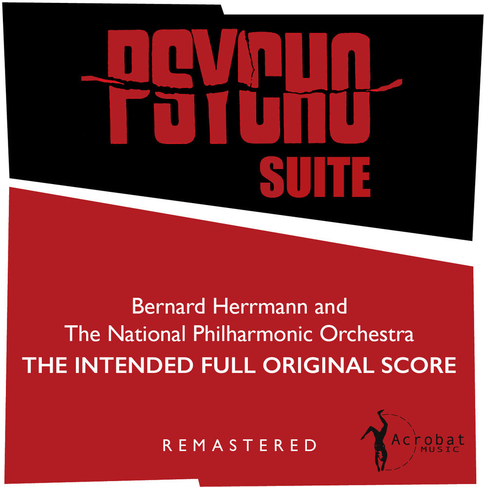 the album cover for Bernard Herrmann & The National Philharmonic Orch - Psycho Suite: The Intended Full Original Score