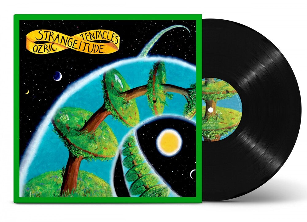 the album cover for Ozric Tentacles - Strangeitude 2020 - Ed Wynne Remaster (Ofgv) (Uk)