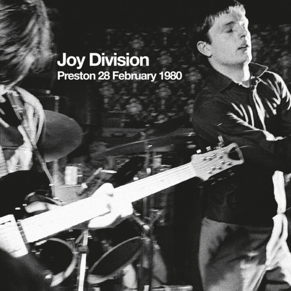 the album cover for Joy Division - Preston 28 February 1980