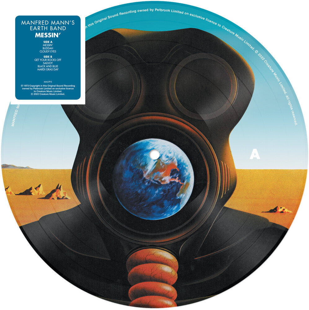 the album cover for Manfred Mann's Earth Band - Messin' (Pict)