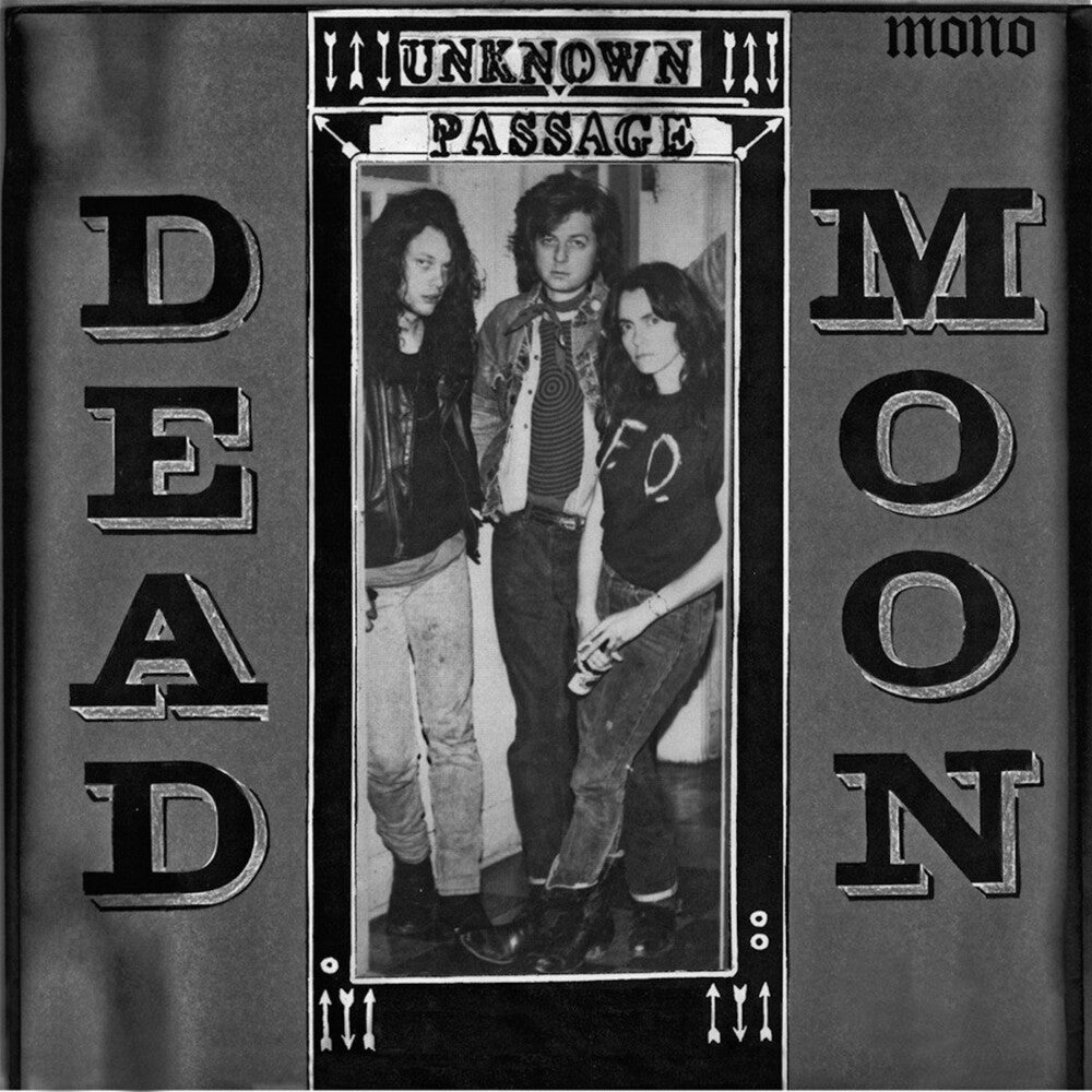 the album cover for Dead Moon - Unknown Passage