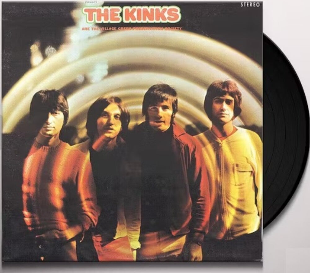 the album cover for The Kinks - The Kinks Are The Village Green Preservation Society