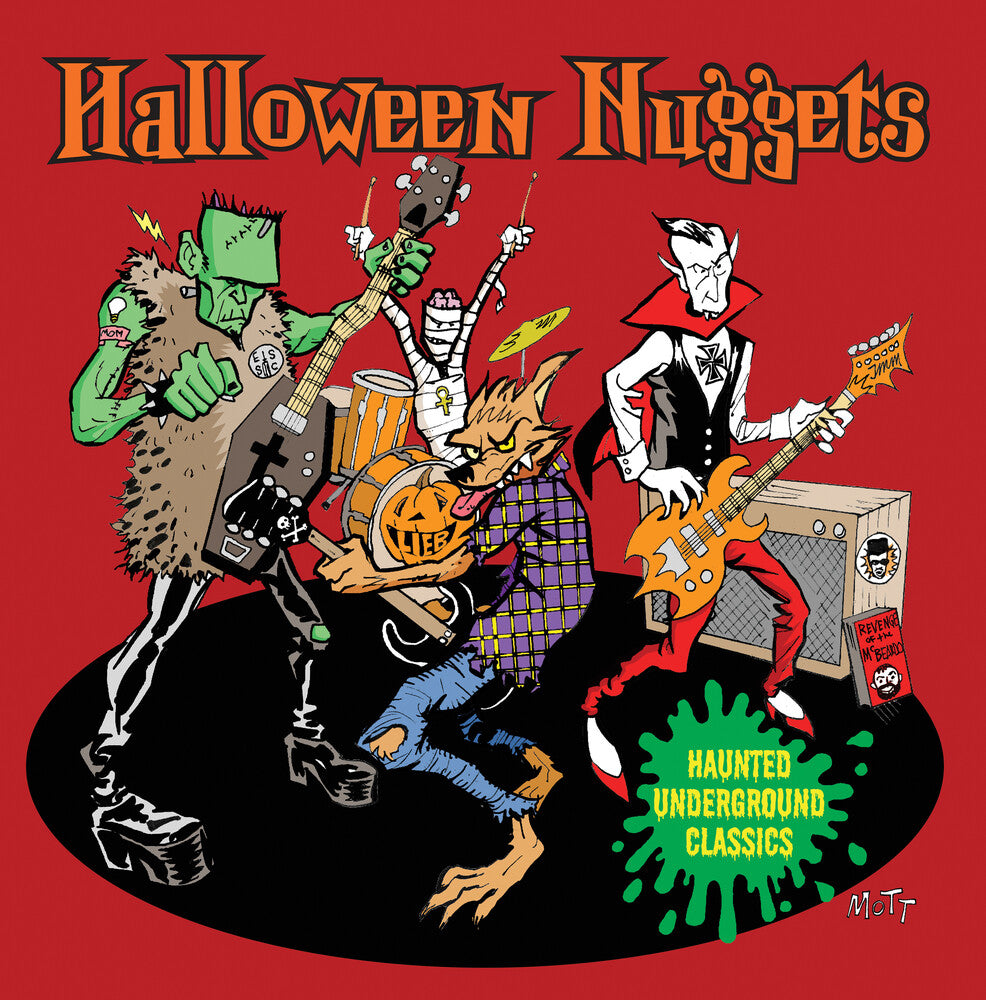 the album cover for Various Artists - Halloween Nuggets: Haunted Underground Classics (Various Artists)