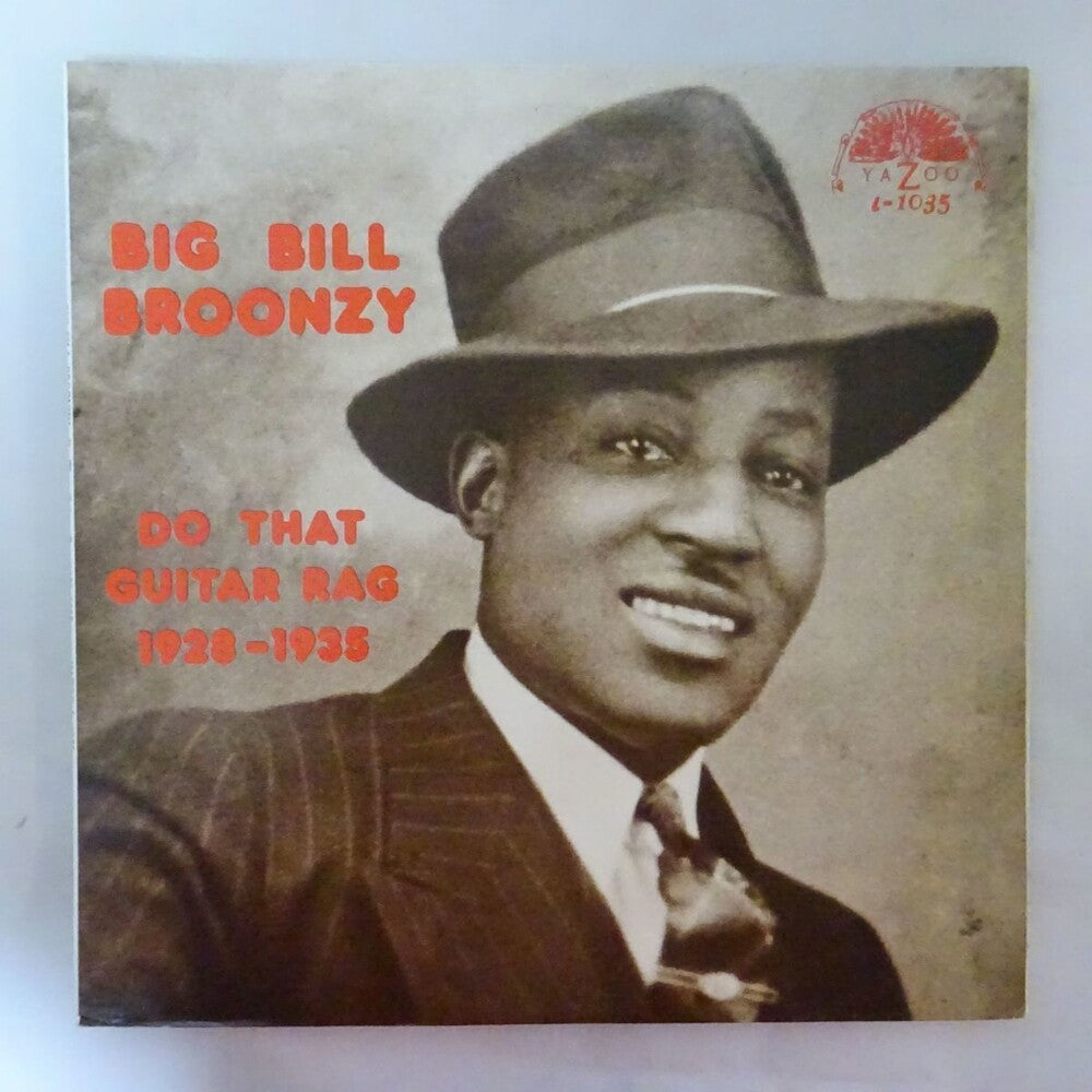 the album cover for Big Broonzy Bill - Do That Guitar Rag 1928 - 1935