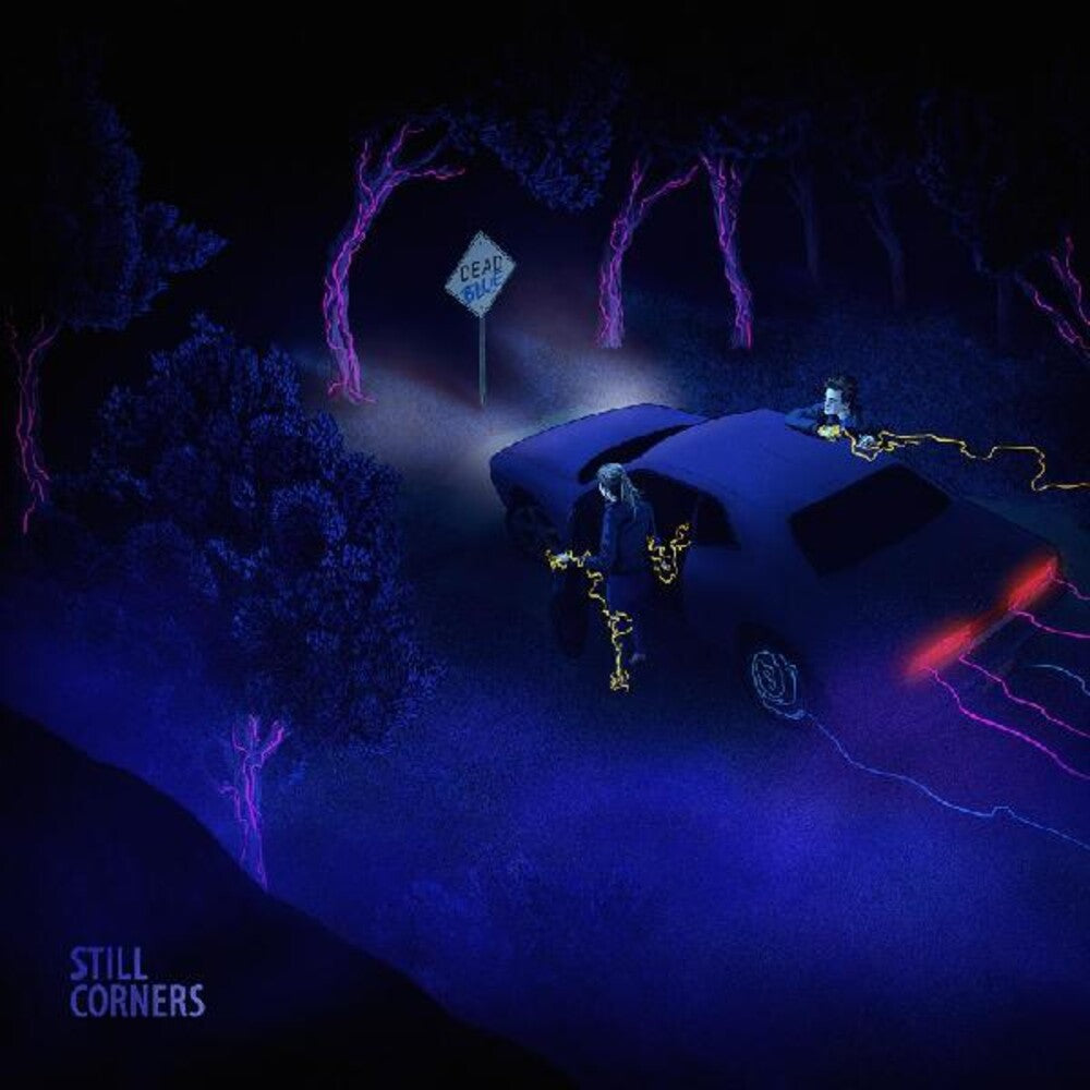 the album cover for Still Corners - Dead Blue