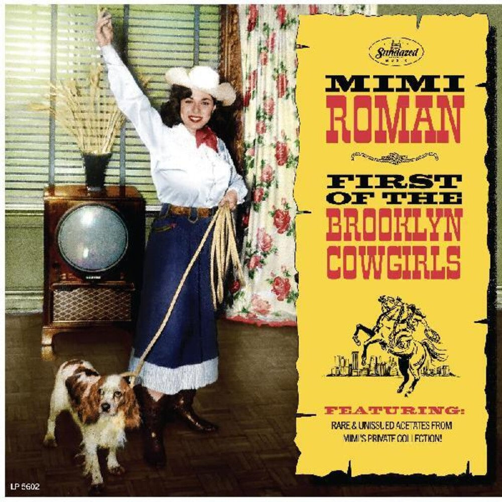 the album cover for Mimi Roman - First Of The Brooklyn Cowgirls
