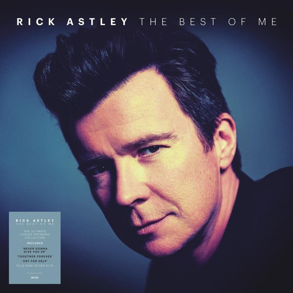 the album cover for Rick Astley - The Best Of Me