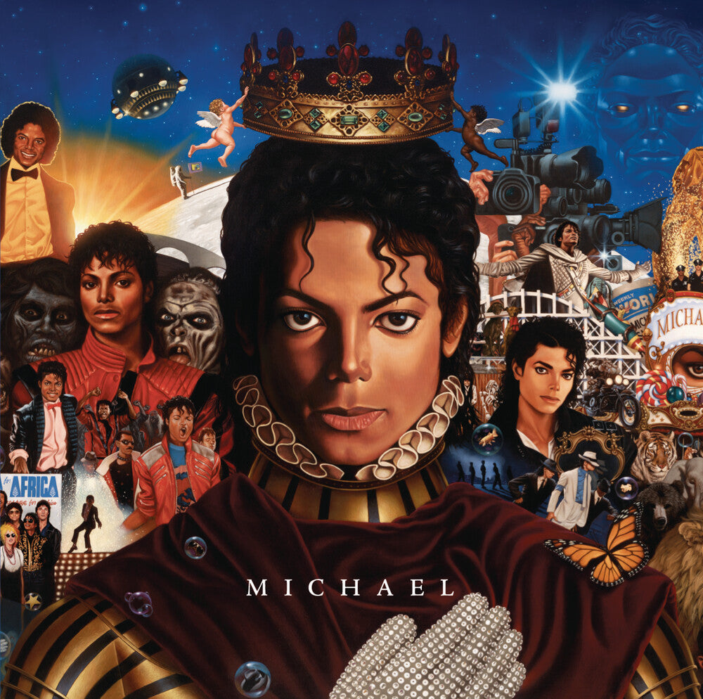 the album cover for Michael Jackson - Michael