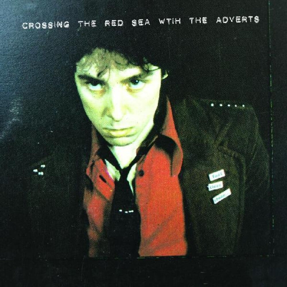 the album cover for Adverts - Crossing the Red Sea with the Adverts